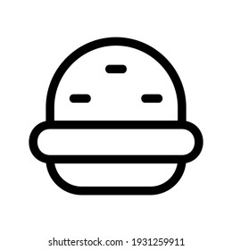 burger icon or logo isolated sign symbol vector illustration - high quality black style vector icons
