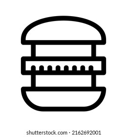 burger icon or logo isolated sign symbol vector illustration - high quality black style vector icons
