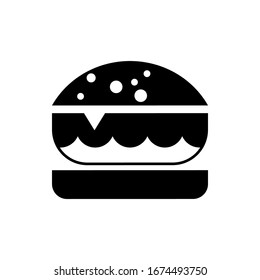 Icono de hamburguesa en fondo blanco. Pasos10