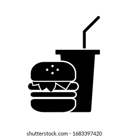 burger icon on a white background. vector eps10