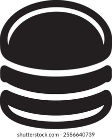 Burger icon  burger sign and symbol. hamburger