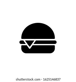 Burger icon template. Vector illustration 