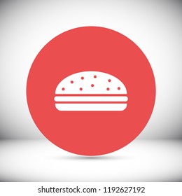 Burger icon, burger vector vector icon