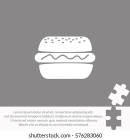Burger  icon Vector design.