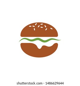 burger icon vector illustration design template