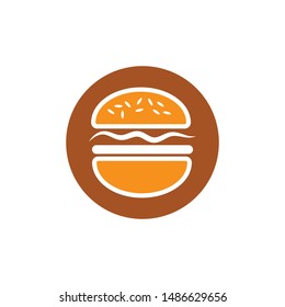 burger icon vector illustration design template