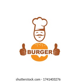 burger icon vector illustration design template