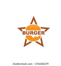 burger icon vector illustration design template