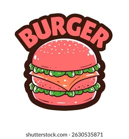 burger icon vector illustration design