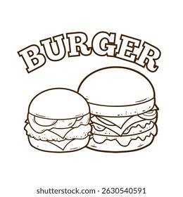 burger icon vector illustration design