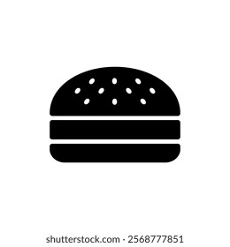 Burger icon vector illustration. burger sign and symbol. hamburger