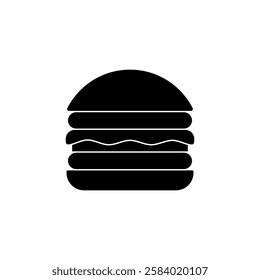 Burger Icon. Burger Vector Icon in line style design. Burger Symbol.