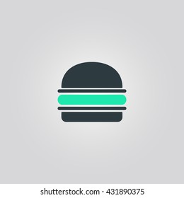 burger icon. burger vector. burger sign