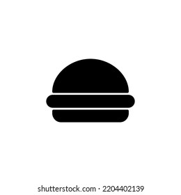Burger icon vector for web and mobile app. burger sign and symbol. hamburger