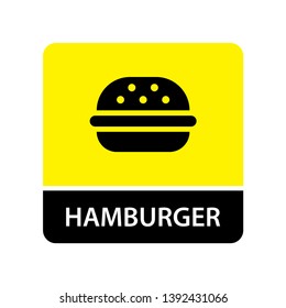 Burger icon for web and mobile