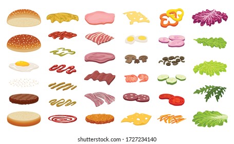 Burger Bun Cartoon Images, Stock Photos & Vectors | Shutterstock