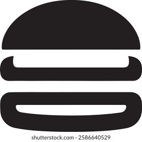 Burger icons set. burger sign and symbo.