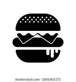 burger icons  symbol vector elements for infographic web