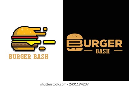 Burger Logo Design Free Vectors  PSD