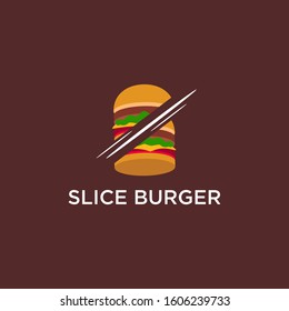 Burger Logo Design for Restaurant Symbol and Icon