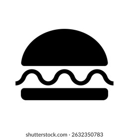 burger logo design vector template