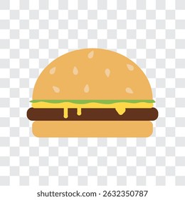 burger logo design vector template
