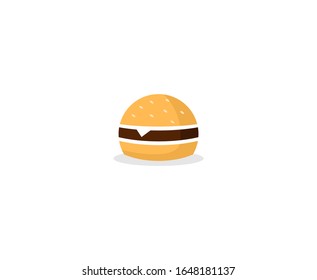 Burger Logo Fast Food Restaurant Vector 