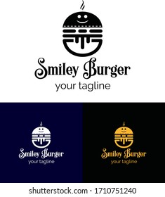 Burger Logo - Burger food Logo - Fast food Logo - Hamburger
