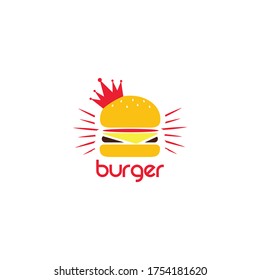burger logo, food hamburger logo 