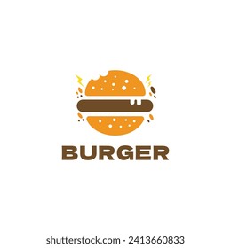 Burger Logo Food Ready to Eat Snacks