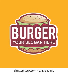 Burger Logo illustration - Vector