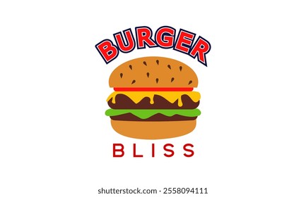  burger logo,  junk food, fast food logo, restaurant menu, sandwich logo, best burger