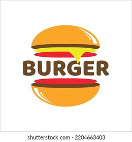 Logo De Burger Con Concepto Moderno