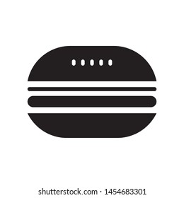 Burger logo template vector sandwich icon design