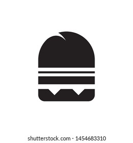 Burger logo template vector sandwich icon design