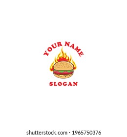 Burger logo vector art design
