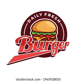 Burger logo vector Art Design