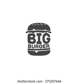 Burger Logo/sticker/emblem