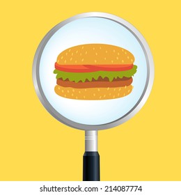 Burger magnify