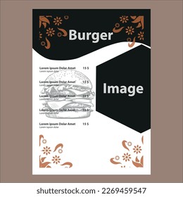 Burger Menu  DesignTemplate   victor, And Buisness Template