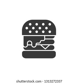 Burger modern simple vector icon