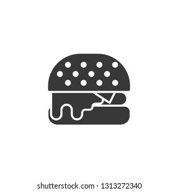 Burger modern simple vector icon