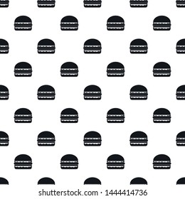 Burger pattern seamless vector repeat geometric for any web design