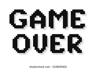Burger. Pixel art. Retro game style. Vector illustration.