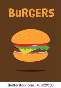 Burger Poster
