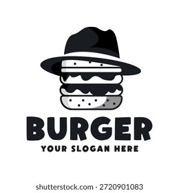 Burger Premium Vector Logo Design