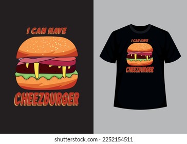 Burger printable t shirt design template. Burger T shirt, T shirt, Food and t shirt design