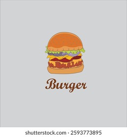 Burger Resturent Logo Template Here