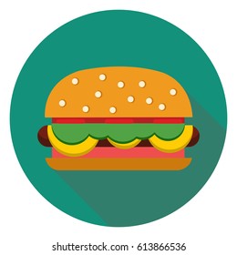 burger sandwich icon