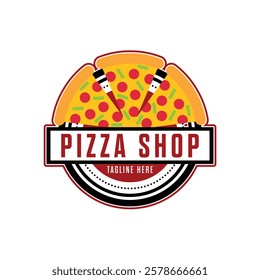 Burger Shop Logo Design template